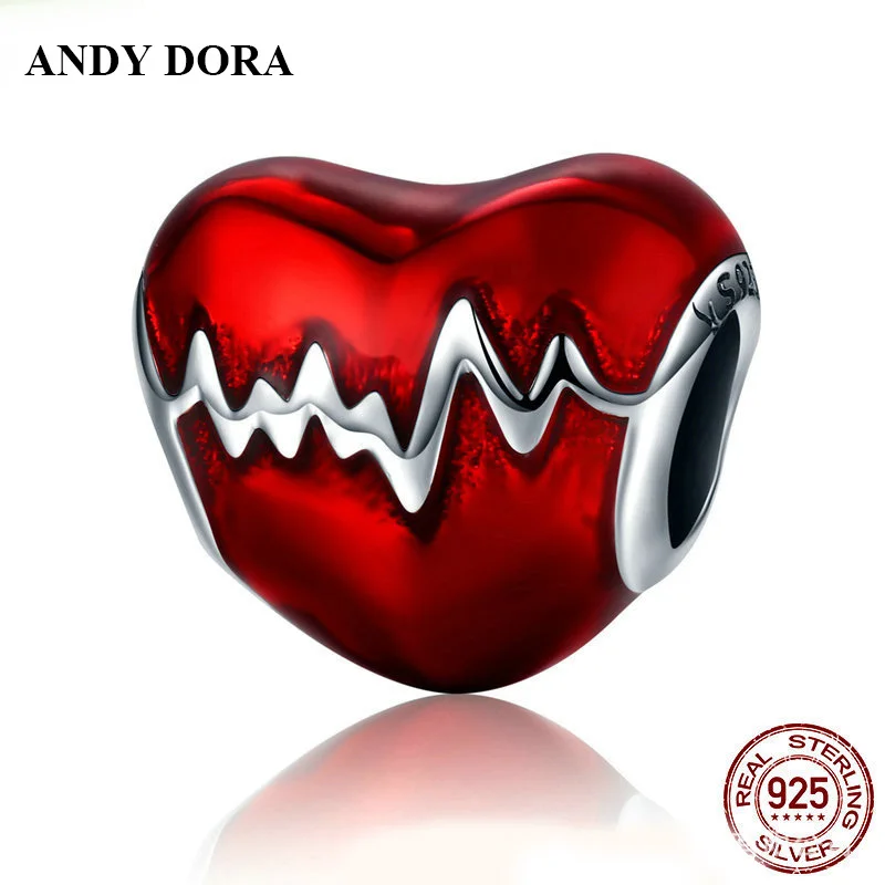 Red Love Heartbeat Bead Charms for Woman Original Beads for Jewelry Making Diy European Fashion Accessories
Red Love Heartbeat Bead Charms for Woman Original Beads for Jewelry Making Diy European Fashion Accessories