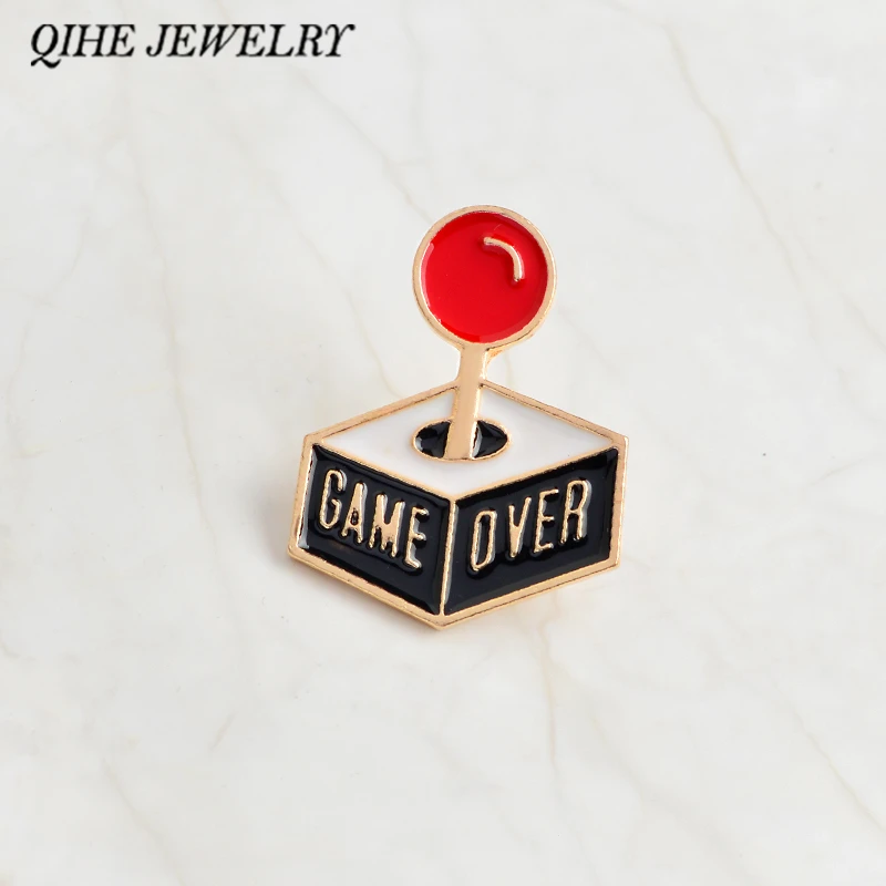 QIHE JEWELRY Pins and brooches Game over console pin Kawaii cute pins badges lapel pin For your tote bag hat gifts
QIHE JEWELRY Pins and brooches Game over console pin Kawaii cute pins badges lapel pin For your tote bag hat gifts