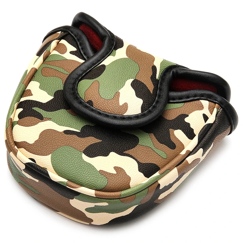 New Mallet Golf Putter Headcover With Magnetic Closure Waterproof PU Camouflage Golf Putter Head Cover
New Mallet Golf Putter Headcover With Magnetic Closure Waterproof PU Camouflage Golf Putter Head Cover