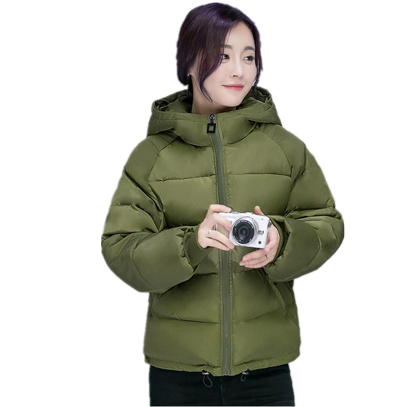 Winter Fashion Women Jackets 2016 New Short Cotton Padded Pink Coats Thick Warm Hooded Loose Padded Parkas Casaco Feminino W291
Winter Fashion Women Jackets 2016 New Short Cotton Padded Pink Coats Thick Warm Hooded Loose Padded Parkas Casaco Feminino W291