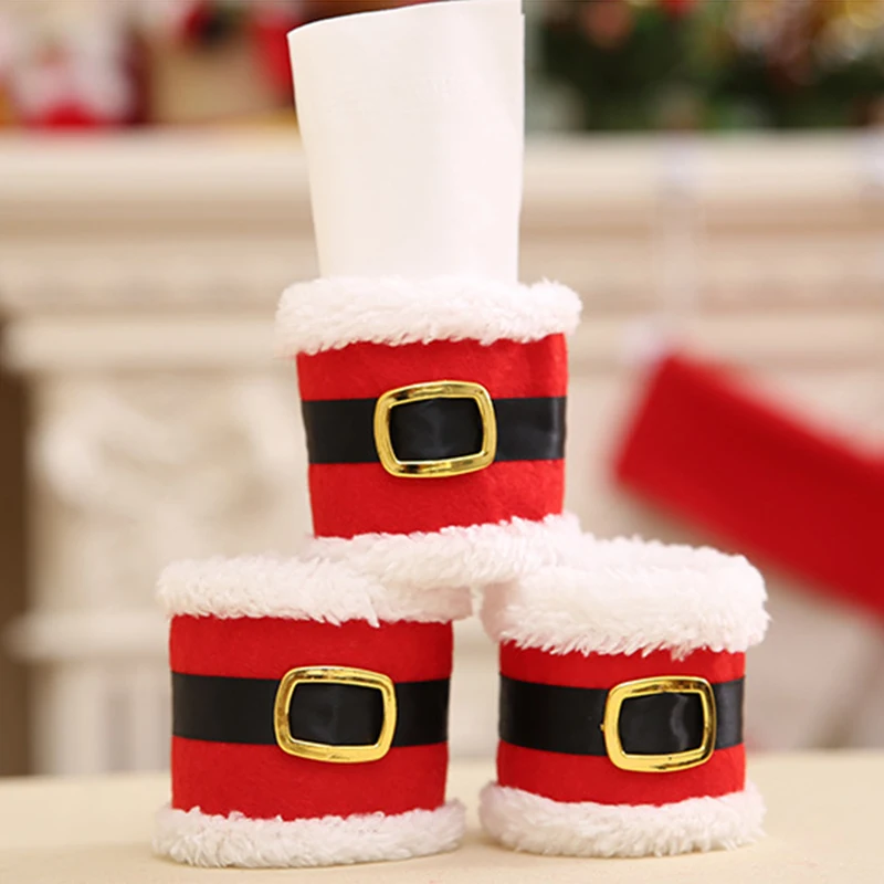 5Pcs/set Merry Christmas Santa Towel Napkin Rings Serviette Holder Table Dinner Party Elegant Tableware Decoration for Home 2018
5Pcs/set Merry Christmas Santa Towel Napkin Rings Serviette Holder Table Dinner Party Elegant Tableware Decoration for Home 2018
