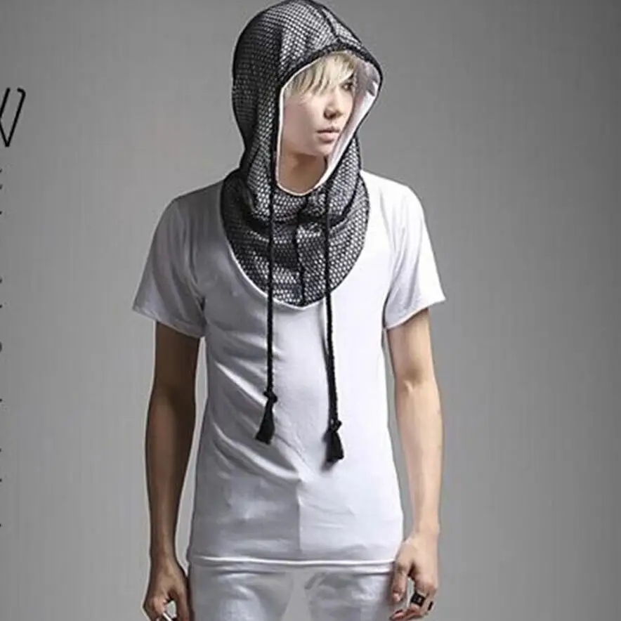 Free Shipping The New Korean Version Of Hooded Fashion Leisure T - Shirt Stage Performance Clothing / S-3xl
Free Shipping The New Korean Version Of Hooded Fashion Leisure T - Shirt Stage Performance Clothing / S-3xl