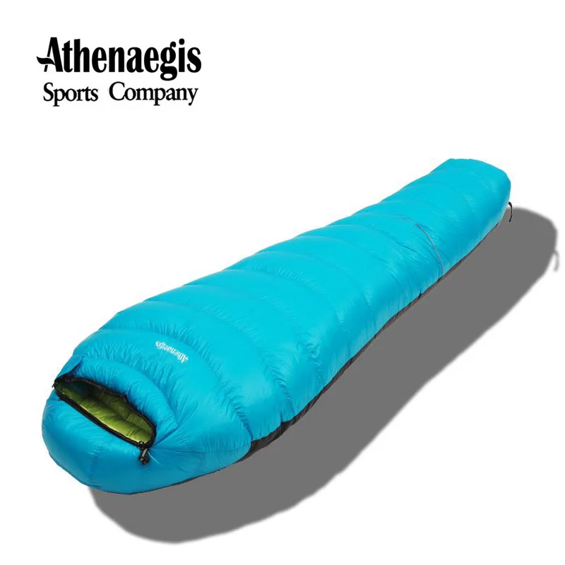 

Athenaegis New Style White Duck Down 1500g/1800g/2000g/2200g Filling Spliced Envelope Adult Waterproof Winter Sleeping Bag