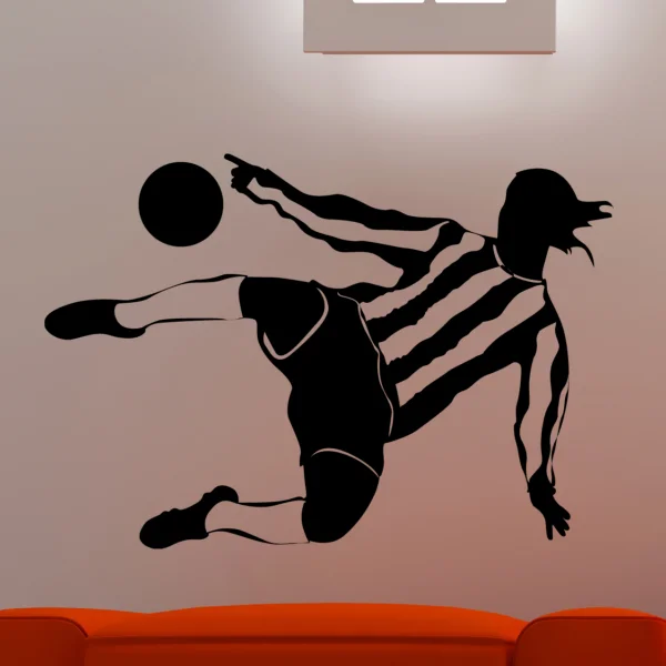 Football Soccer Star Shooting The Ball Sketch Fashion Wedding Decor Wall Sticker Bedroom Wallpaper Wall Decal Rooms Decor
Football Soccer Star Shooting The Ball Sketch Fashion Wedding Decor Wall Sticker Bedroom Wallpaper Wall Decal Rooms Decor