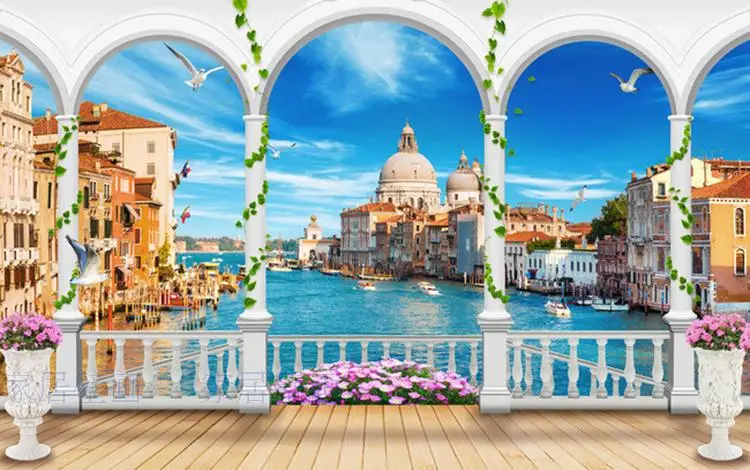Custom 3d fantasy blue sky Venice video wall backdrop 3D wallpaper bedroom 3D wallpaper murals
Custom 3d fantasy blue sky Venice video wall backdrop 3D wallpaper bedroom 3D wallpaper murals