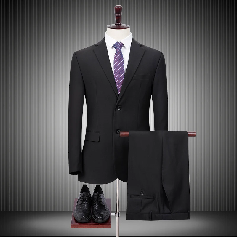 The EU Great Designer Suits 2019 Men's Slim Two Buttons Jacket With Pant Sets Solid Business Formal Groomsman Suit Blazer #506
The EU Great Designer Suits 2019 Men's Slim Two Buttons Jacket With Pant Sets Solid Business Formal Groomsman Suit Blazer #506