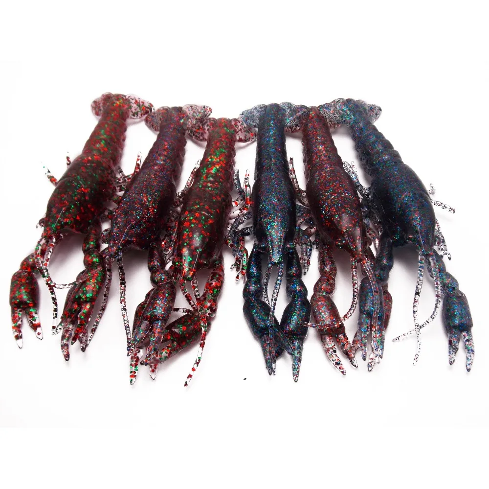 CATCHSIF 6pcs Ultra ture Life Craw lures 3D Crayfish Solid Soft fishing baits 4.7inch 0.65oz
CATCHSIF 6pcs Ultra ture Life Craw lures 3D Crayfish Solid Soft fishing baits 4.7inch 0.65oz