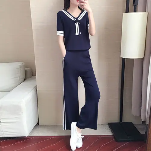Leisure Tracksuit For Women Casual Women's Suit Women Two Piece Outfits Women's Summer Suit Ensemble Femme Deux Pieces
Leisure Tracksuit For Women Casual Women's Suit Women Two Piece Outfits Women's Summer Suit Ensemble Femme Deux Pieces