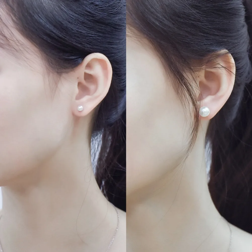 New Classic 5mm/8mm Round White Pearl Titanium Steel Stud Earrings For Women Girls Simple Wedding Jewelry Gift Christmas
New Classic 5mm/8mm Round White Pearl Titanium Steel Stud Earrings For Women Girls Simple Wedding Jewelry Gift Christmas