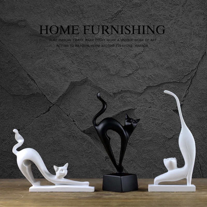 Creative resin lucky cat figurine vintage statue home decor crafts room decoration objects elegant cat resin animal figurines
Creative resin lucky cat figurine vintage statue home decor crafts room decoration objects elegant cat resin animal figurines