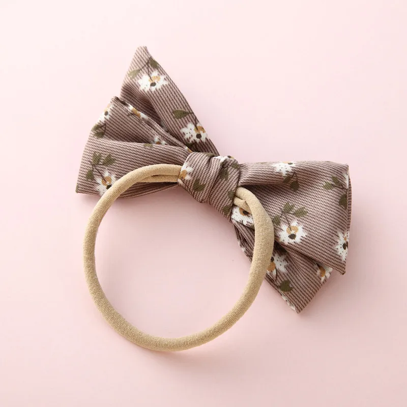 6Pcs/lot Printed Floral Bow Nylon Headband Kids Stretch Headbands Cute Bow-knot Head Wear Hair Accessories For Girls Head Wraps
6Pcs/lot Printed Floral Bow Nylon Headband Kids Stretch Headbands Cute Bow-knot Head Wear Hair Accessories For Girls Head Wraps