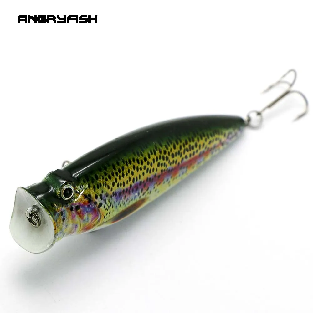 ANGRYFISH Лидер продаж 1 шт. 95 мм 18 5 г рыболовная Реалистичная приманка искусственные