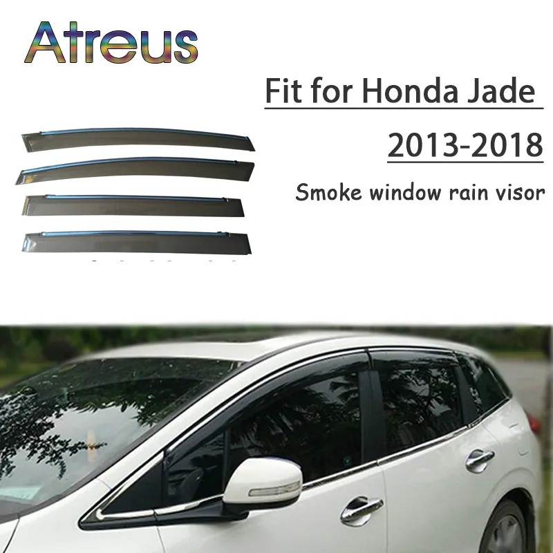 Atreus 1 комплект ABS дождевой дым окно козырек автомобильный дефлектор для защиты от