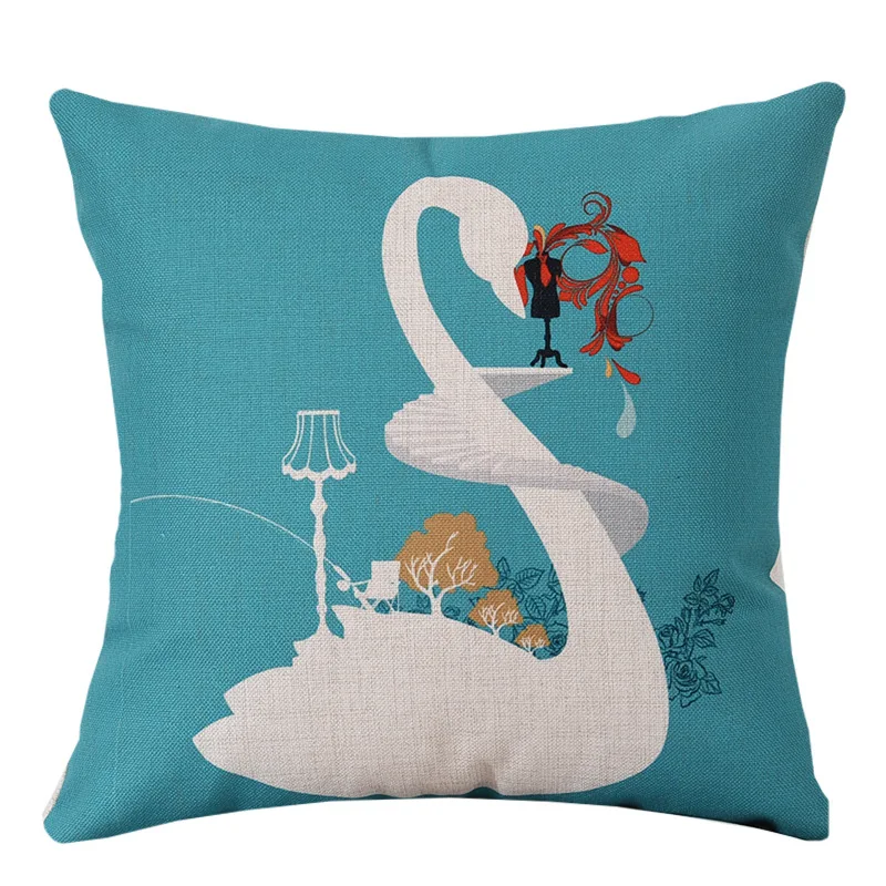 Nordic Style Cushion Cover Animal Geometric Decorative Pillows Deer Linen Cushion Cover Home Decor Blue Yellow Sofa Pillowcase
Nordic Style Cushion Cover Animal Geometric Decorative Pillows Deer Linen Cushion Cover Home Decor Blue Yellow Sofa Pillowcase