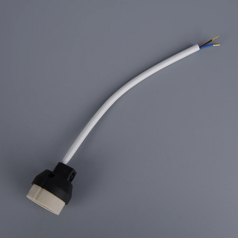 

One Or 2pc Ceramic GU10 Base Socket Adapter Wire Connector Porcelain Halogen GU10 Lamp Holder LampHolder For LED Spot Light Bulb