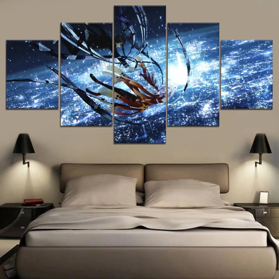 Wall Art Canvas Home Decoration 5 Pieces Guilty Crown Paintings Pictures Hd Prints Japan Anime Modern Poster for Bedroom Modular
Wall Art Canvas Home Decoration 5 Pieces Guilty Crown Paintings Pictures Hd Prints Japan Anime Modern Poster for Bedroom Modular