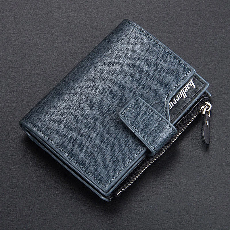 Fashion New Beallerry Men's Wallets Short Design Casual Purse Clutch Bag Brand PU Leather Rough Texture Hasp Card Holder Wallet
Fashion New Beallerry Men's Wallets Short Design Casual Purse Clutch Bag Brand PU Leather Rough Texture Hasp Card Holder Wallet