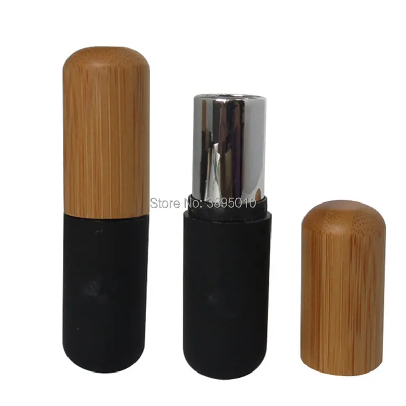 

12.7mm empty bamboo lipstick tubes with Bamboo Cap Eyelashes Tube Mascara Bottle Makeup Cosmetic Packaging Container F855