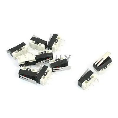 10Pcs AC 125V 2A NO NC Momentary Short Hinge Lever Arm Micro Limit Switches KW10
10Pcs AC 125V 2A NO NC Momentary Short Hinge Lever Arm Micro Limit Switches KW10