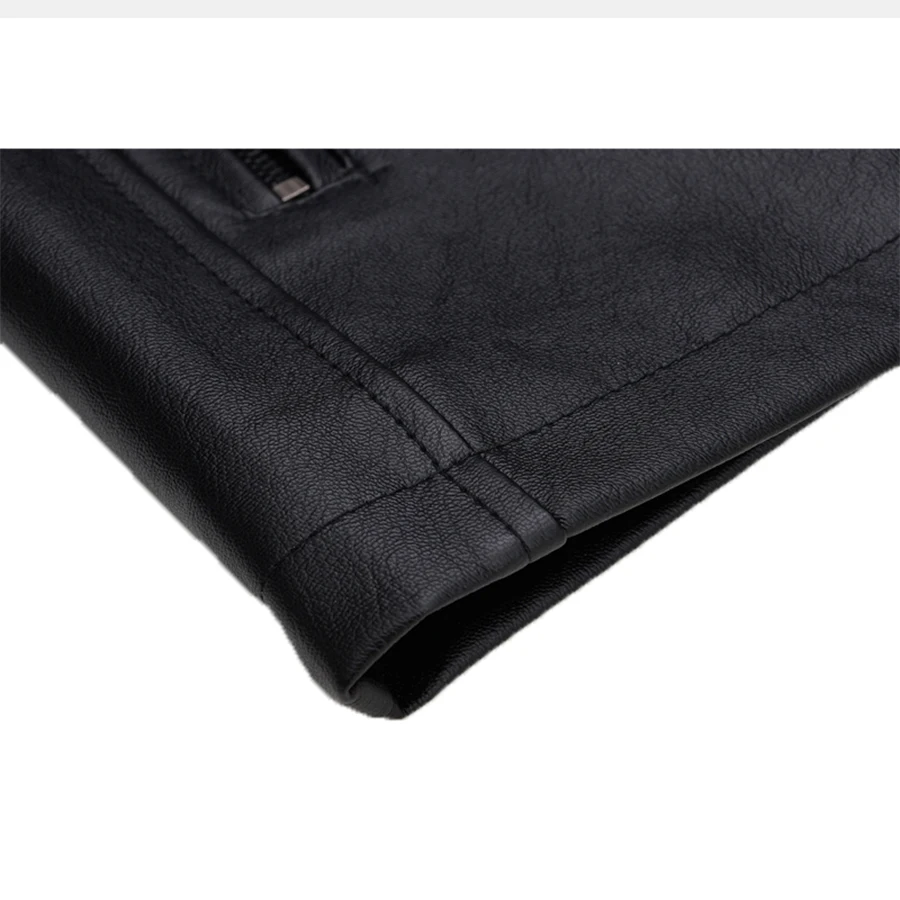 Men's PU Long Leather Coats Zippers Jackets Spring Autumn Winter Big Size M-4XL Stand Collar Black Brown Clothes Male T312
Men's PU Long Leather Coats Zippers Jackets Spring Autumn Winter Big Size M-4XL Stand Collar Black Brown Clothes Male T312