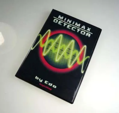 Minimax by Edo (Gimmick and DVD) Magic Tricks Sensitive Electronic Magnetic Detector Magie Close Up Props Illusion Comedy
Minimax by Edo (Gimmick and DVD) Magic Tricks Sensitive Electronic Magnetic Detector Magie Close Up Props Illusion Comedy