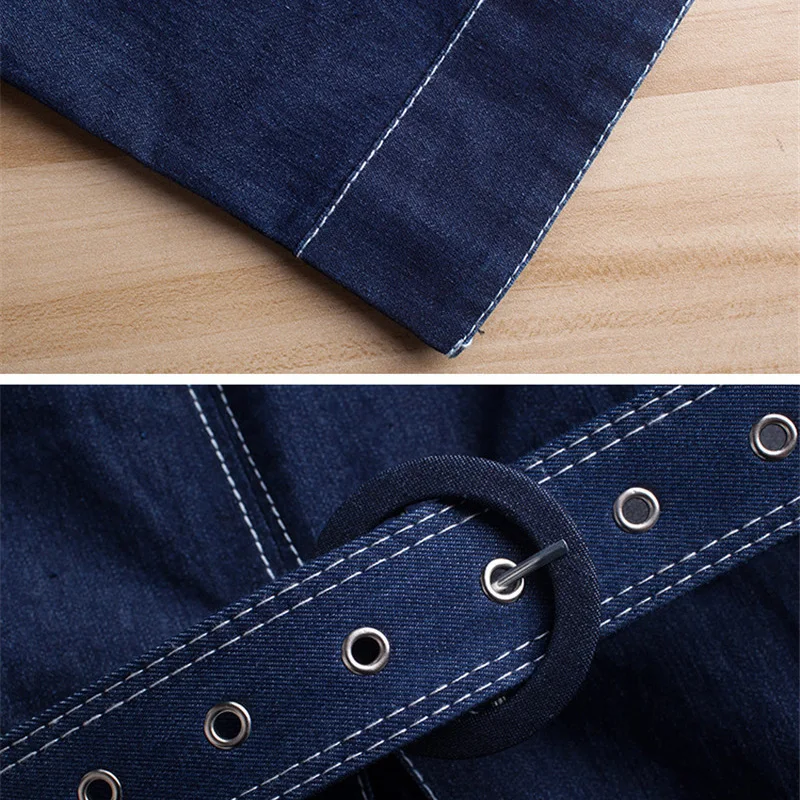 IOQRCJV New Spring Autumn Denim Dresses Women 2019 Fashion High Waist With Belt Jeans Dress Slim Female Denim Dresses Vestidos
IOQRCJV New Spring Autumn Denim Dresses Women 2019 Fashion High Waist With Belt Jeans Dress Slim Female Denim Dresses Vestidos