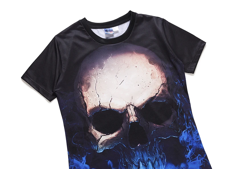Newest Harajuku Skull 3D Print Cool T-shirt Men/Women Short Sleeve Summer Tops T shirt
Newest Harajuku Skull 3D Print Cool T-shirt Men/Women Short Sleeve Summer Tops T shirt