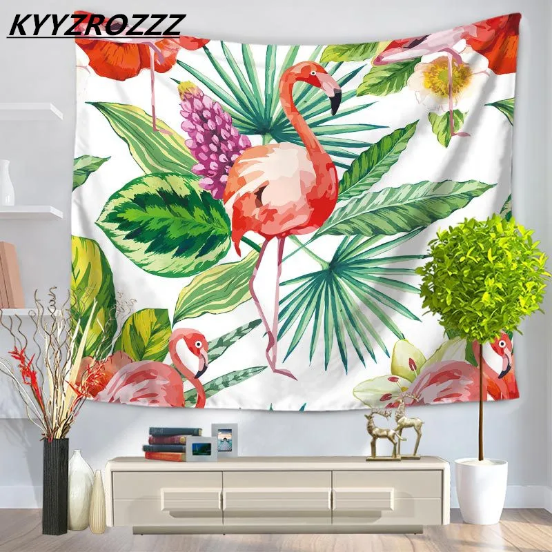 Miracille Tropical Leaf Flamingo Pattern Wall Art Hanging Tapestry Decorative Sofa Chair Cover Fashion Beach Towel Table Cloth
Miracille Tropical Leaf Flamingo Pattern Wall Art Hanging Tapestry Decorative Sofa Chair Cover Fashion Beach Towel Table Cloth