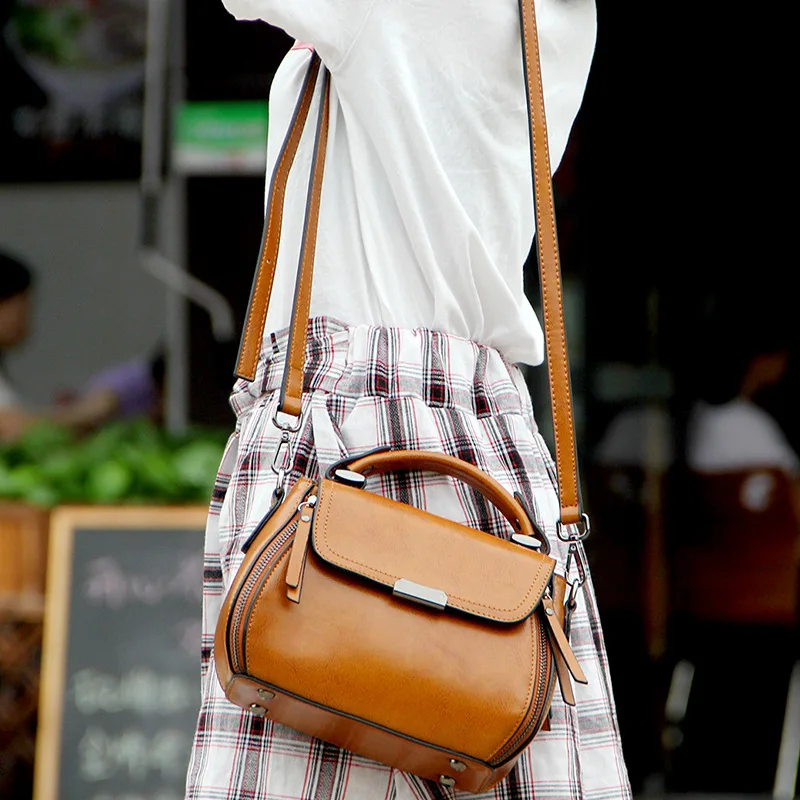 Летняя женская сумка-тоут из 2020 натуральной кожи элегантные сумочки для девушек