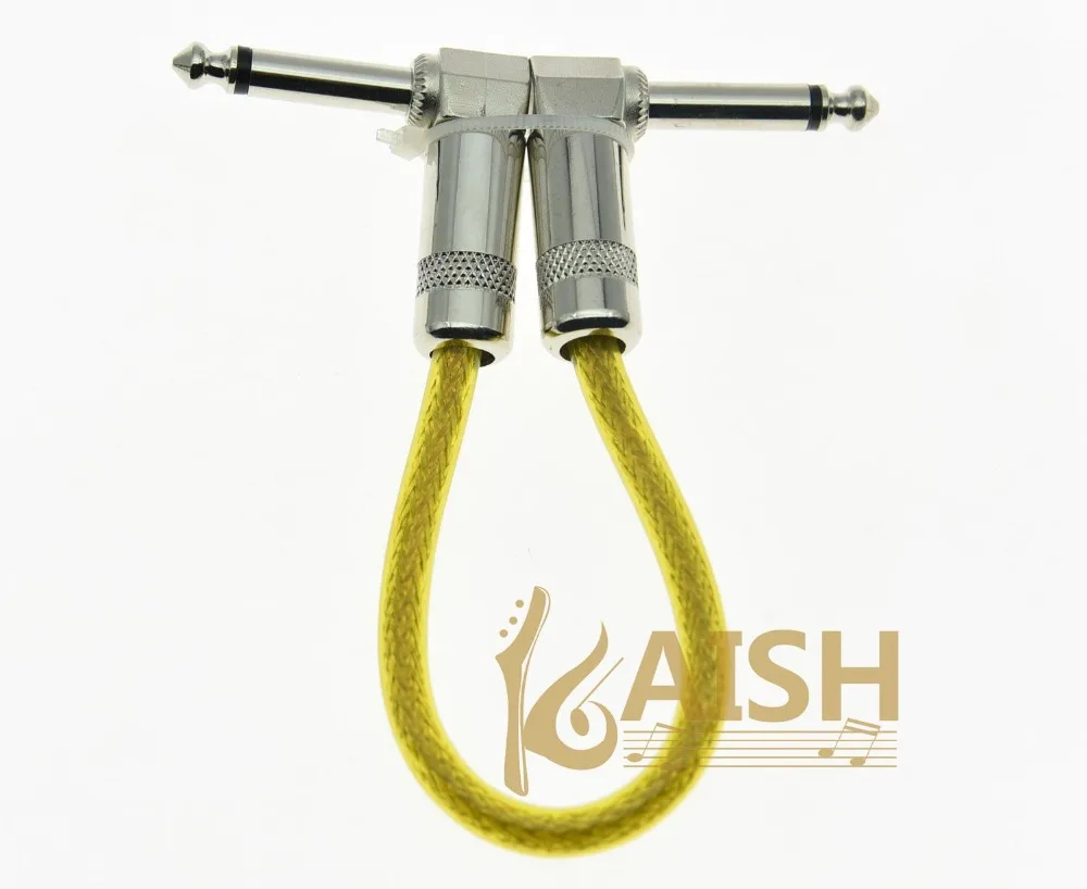 Kaish Yellow 20cm 8'' Mono Guitar Effect Pedal Board Patch Cable Effects Pedal Cord
Kaish Yellow 20cm 8'' Mono Guitar Effect Pedal Board Patch Cable Effects Pedal Cord