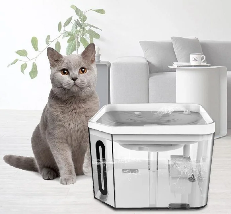 2L Electric Pet Fountain Automatic Smart Dog Drinking Bowl Pet Product Kitten Puppy Pet Water Dispenser Adapt to all countries
2L Electric Pet Fountain Automatic Smart Dog Drinking Bowl Pet Product Kitten Puppy Pet Water Dispenser Adapt to all countries