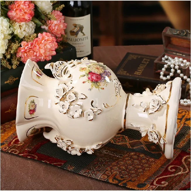 The colour creative decoration luxury european-style ceramics furnishing articles large sitting room ground vases, 10284
The colour creative decoration luxury european-style ceramics furnishing articles large sitting room ground vases, 10284