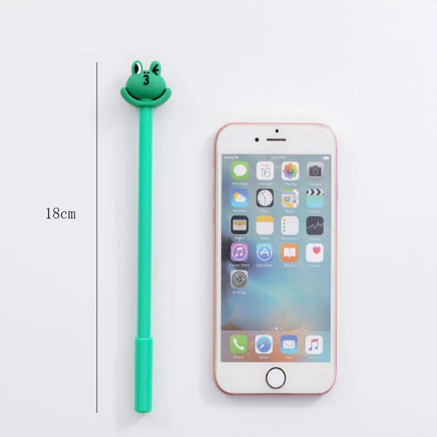 1pcs/lot Cute Winking Frog Bear Gel Pen 0.5 Black Student Gel Pen 4 Random For School Office Writing
1pcs/lot Cute Winking Frog Bear Gel Pen 0.5 Black Student Gel Pen 4 Random For School Office Writing