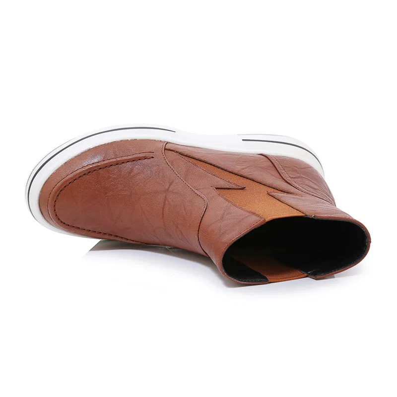 ZVQ Woman Shoes Winter New Casual slip-on High Quality Genuine Leather Ankle Boots Outside Comfortable High Heels Platform Shoes
ZVQ Woman Shoes Winter New Casual slip-on High Quality Genuine Leather Ankle Boots Outside Comfortable High Heels Platform Shoes
