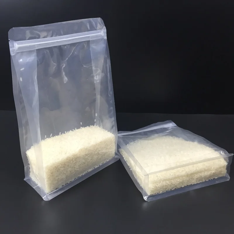 Ferimo 50pcs Eight side sealed hand-held 5kg rice self-sealed bag cereal self-supporting zipper flour food packaging storage bag
Ferimo 50pcs Eight side sealed hand-held 5kg rice self-sealed bag cereal self-supporting zipper flour food packaging storage bag