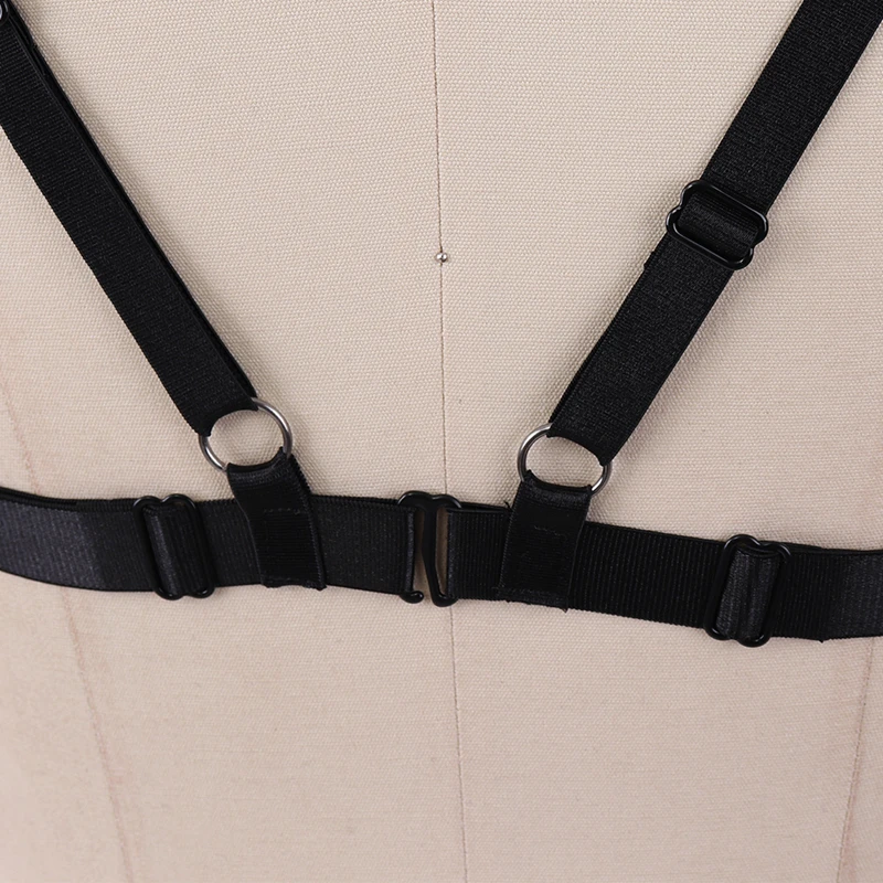Womens Fashion Sexy Lace Harness Bra Bondage Lingerie Body Harness Belts Black Elastic Strappy Cage Bra Goth Rave Wear
Womens Fashion Sexy Lace Harness Bra Bondage Lingerie Body Harness Belts Black Elastic Strappy Cage Bra Goth Rave Wear