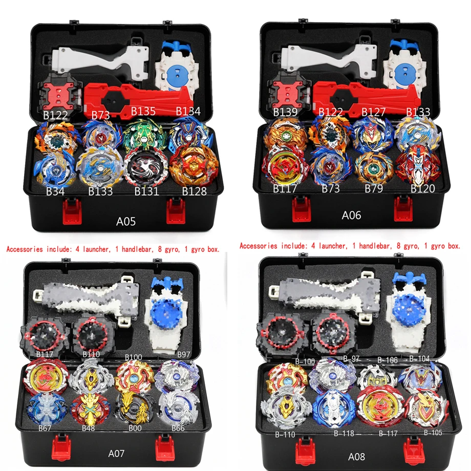 Топы Beyblade Burst набор игрушек Beyblades Арена Bayblade металлический гироскоп с пусковым