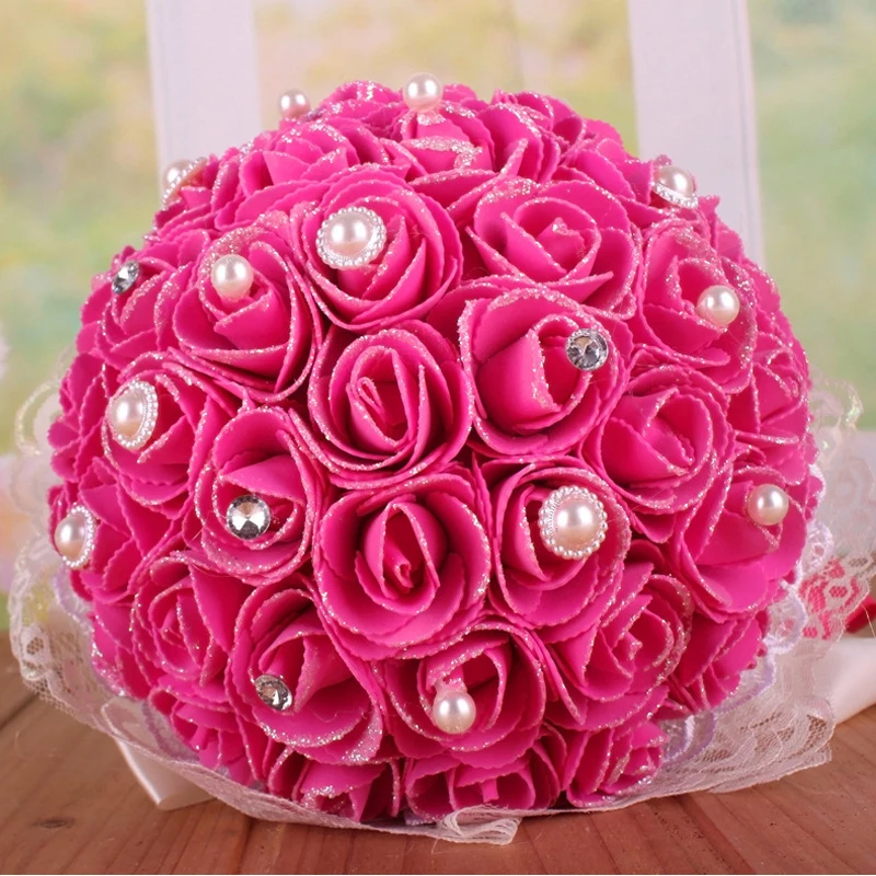 Cheap Beautiful Fashion Wedding Bouquet Bridal Bridesmaid Flower Wedding Bouquet Artificial Flower Rose Bouquet Bridal Bouquets
Cheap Beautiful Fashion Wedding Bouquet Bridal Bridesmaid Flower Wedding Bouquet Artificial Flower Rose Bouquet Bridal Bouquets