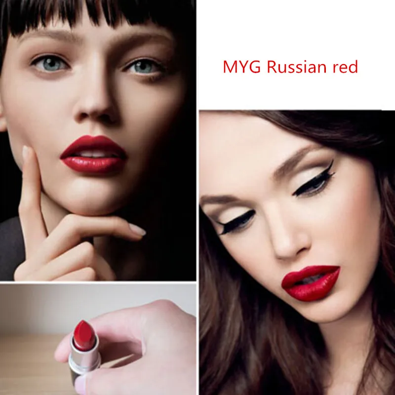 Русская красная матовая губная помада batom makeup Матовая жидкая mate lips matte|red matt|lipstick