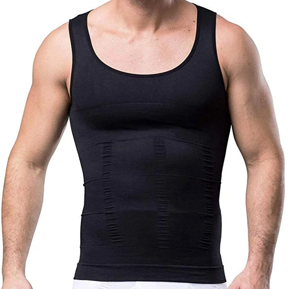 Mens Compression Tank Tops Body Shaper Slimming Vest Elastic Slim Muscle Shapewear Health99
Mens Compression Tank Tops Body Shaper Slimming Vest Elastic Slim Muscle Shapewear Health99