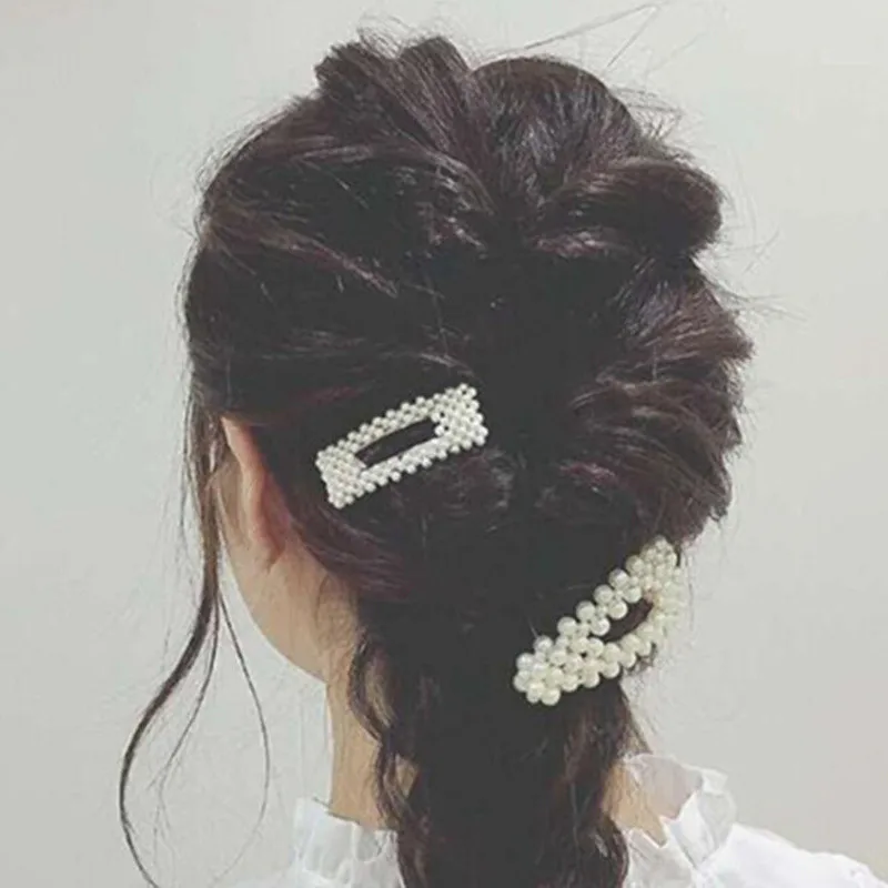 Fashion Metal Pearl Hair Clips Women Barrettes Hairpins Hair Accessories Girls Floral Hair Clamps Decorations Summer New 2019
Fashion Metal Pearl Hair Clips Women Barrettes Hairpins Hair Accessories Girls Floral Hair Clamps Decorations Summer New 2019