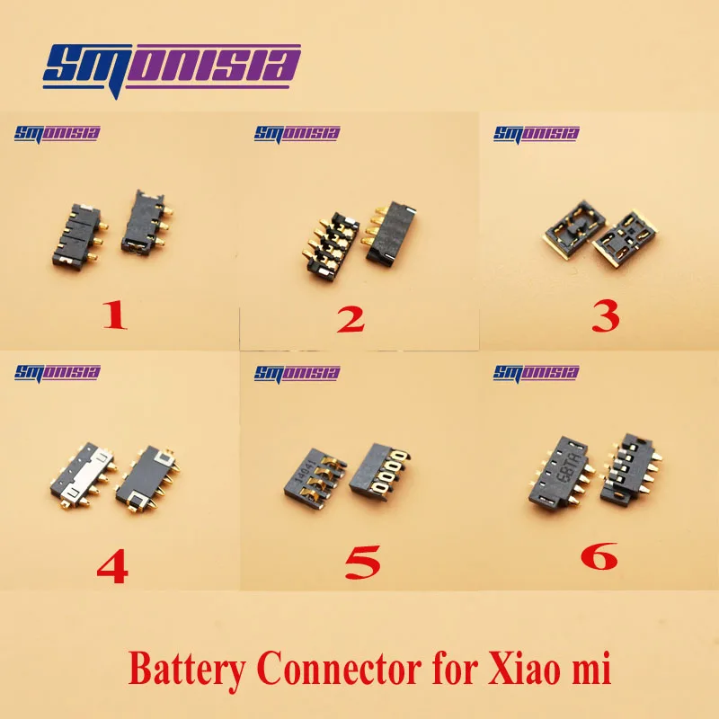 6Models 180pcs/lot Original New battery holder 3Pins Battery Connector Phone Battery Contact Pins For Xiao MI
6Models 180pcs/lot Original New battery holder 3Pins Battery Connector Phone Battery Contact Pins For Xiao MI