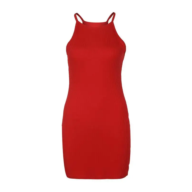 2021 Women Mini Dress Summer Sexy Bodycon Dresses Solid Color Sling Sleeveless Mini Short Dress For Club Party Dress Vestidos
2021 Women Mini Dress Summer Sexy Bodycon Dresses Solid Color Sling Sleeveless Mini Short Dress For Club Party Dress Vestidos