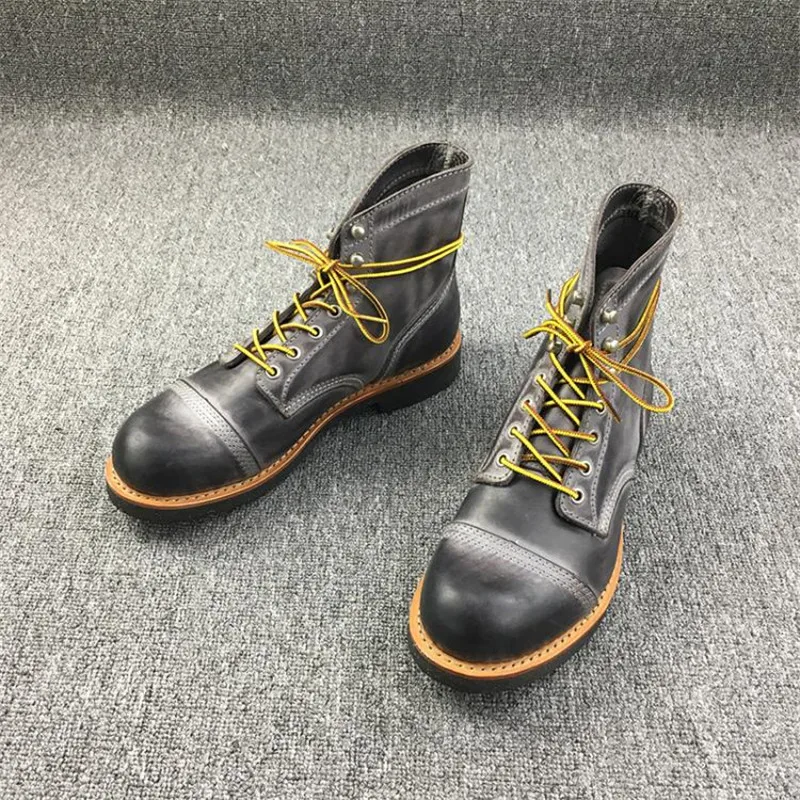 Newest Top Quality Fashion Vintage Motorcycle Boots Men's Shoes Design Spring Men Casual Ankle Boots
Newest Top Quality Fashion Vintage Motorcycle Boots Men's Shoes Design Spring Men Casual Ankle Boots