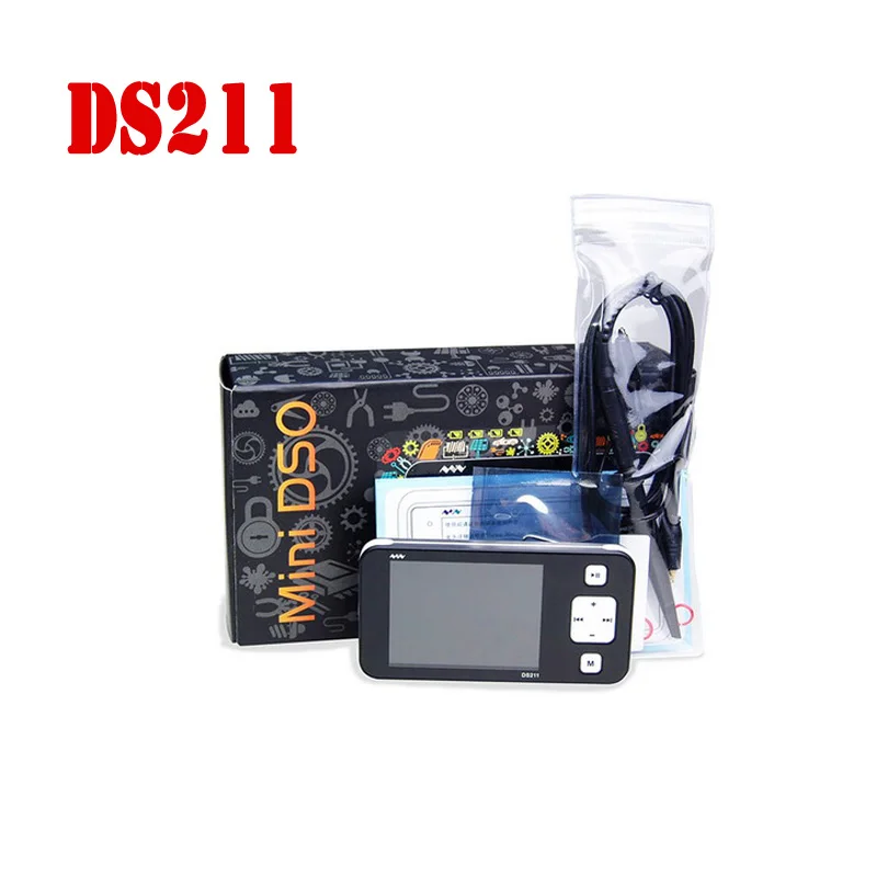 Карманный мини осциллограф ccdsso DS211 USB ЖК цифровой для автомобиля 2 8 "DSO211 лучше