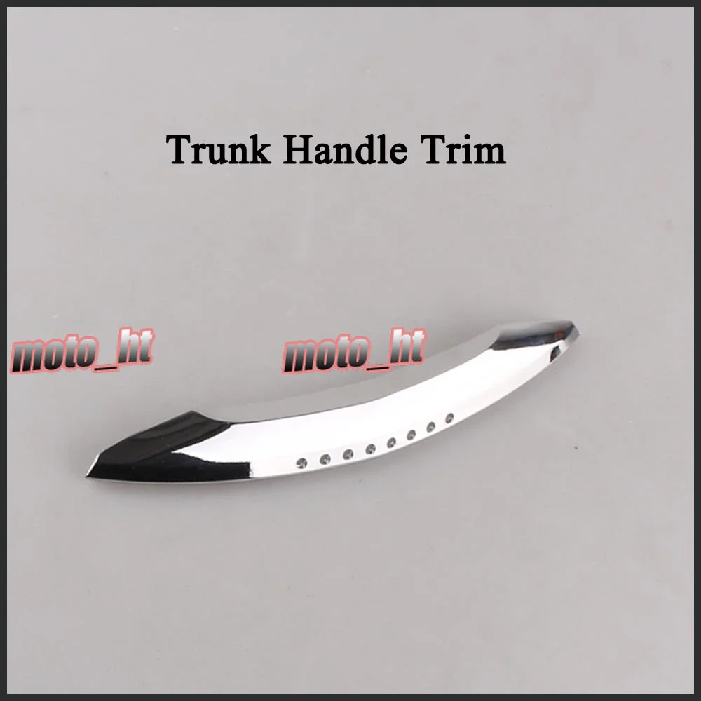 Chrome Trunk Handle Trim For Honda 2001 2002 2003 2004 2005 2006 2007 2008 2009 2010 2011 Goldwing GL1800 ABS Plastic Chrome
Chrome Trunk Handle Trim For Honda 2001 2002 2003 2004 2005 2006 2007 2008 2009 2010 2011 Goldwing GL1800 ABS Plastic Chrome