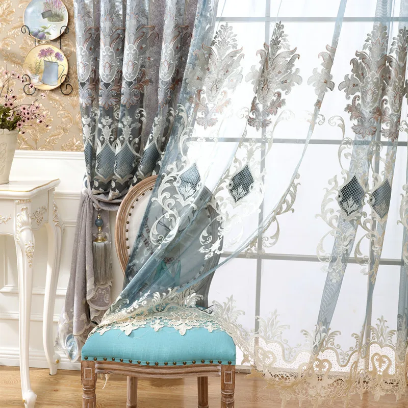 Boys Hollowed Out Xuenier Curtain for Living Room Water-soluble Embroidery Curtains for Bedroom Grey New European Curtains
Boys Hollowed Out Xuenier Curtain for Living Room Water-soluble Embroidery Curtains for Bedroom Grey New European Curtains