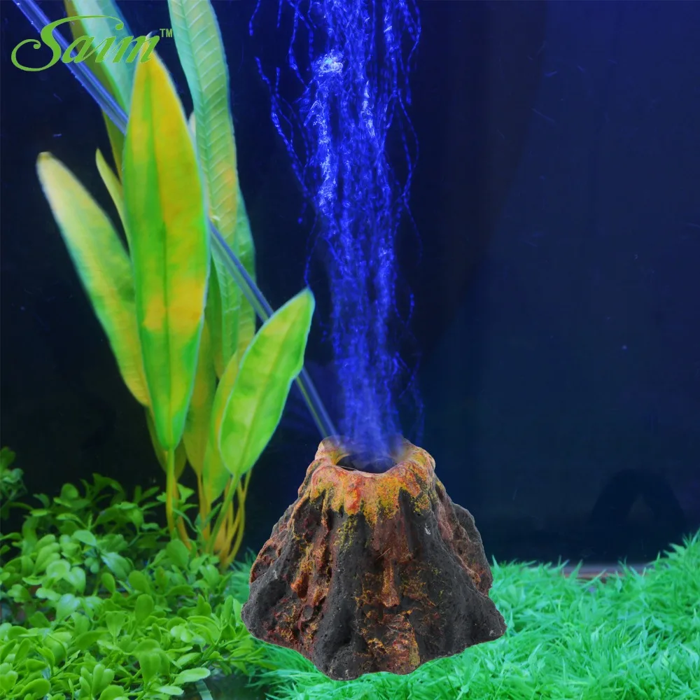Saim New Aquarium Volcano Shape Aquarium Fish Tank Decor Ornament Oxygen Pump Air Bubble Stone Air Pump Drive Fish Tank Toy
Saim New Aquarium Volcano Shape Aquarium Fish Tank Decor Ornament Oxygen Pump Air Bubble Stone Air Pump Drive Fish Tank Toy
