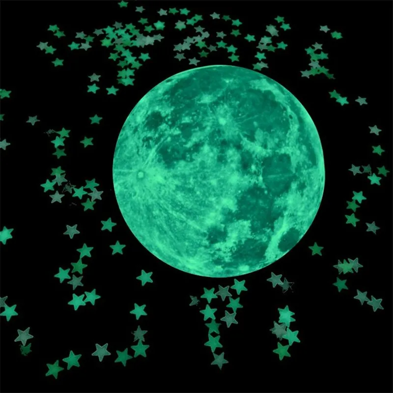 CTREE 50/100pcs 3cm 3D Stars Glow Dark Wall Stickers Luminous Fluorescent Wall Stickers For Kids Room love Home Decoration C101
CTREE 50/100pcs 3cm 3D Stars Glow Dark Wall Stickers Luminous Fluorescent Wall Stickers For Kids Room love Home Decoration C101