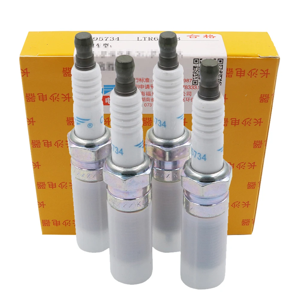 DS 4x Iridium platinum spark plugs LTR6AI-8 For Ford Edge/New Focus /ST/ New Mondeo/MAVERICK/MONDEO 2.0T Car spark plug ignition
DS 4x Iridium platinum spark plugs LTR6AI-8 For Ford Edge/New Focus /ST/ New Mondeo/MAVERICK/MONDEO 2.0T Car spark plug ignition